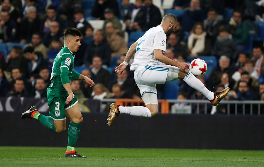 El conjunto blanco cayó en el Bernabéu por 1-2 ante el cuadro pepinero, que avanza a las semifinales.