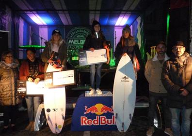 Imagen secundaria 1 - Ariane Ochoa y Vicente Romero, vencedores de la Invernal de Laredo 2018