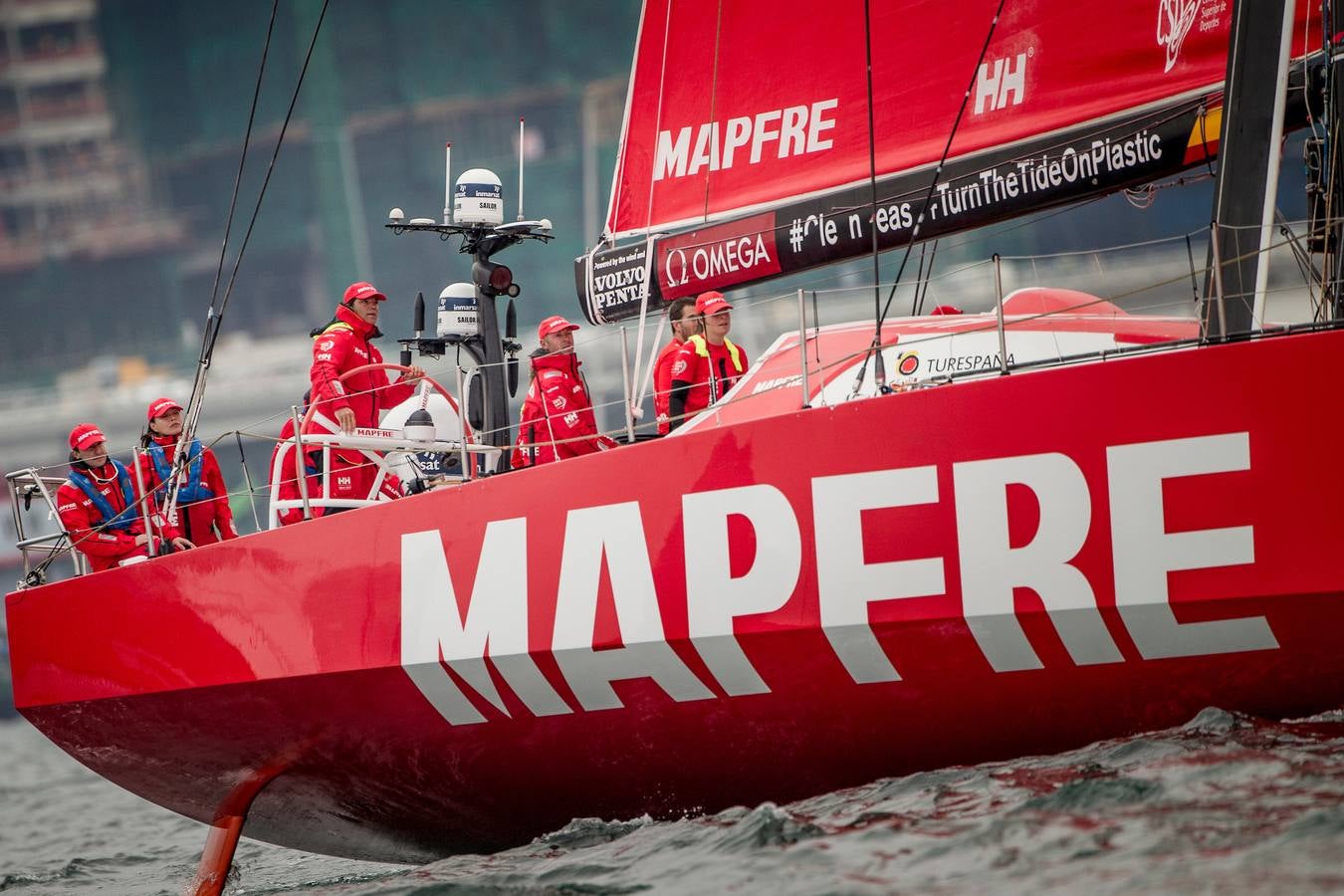 Cuarto puesto del &#039;Mapfre&#039; en la regata costera de Hong Kong