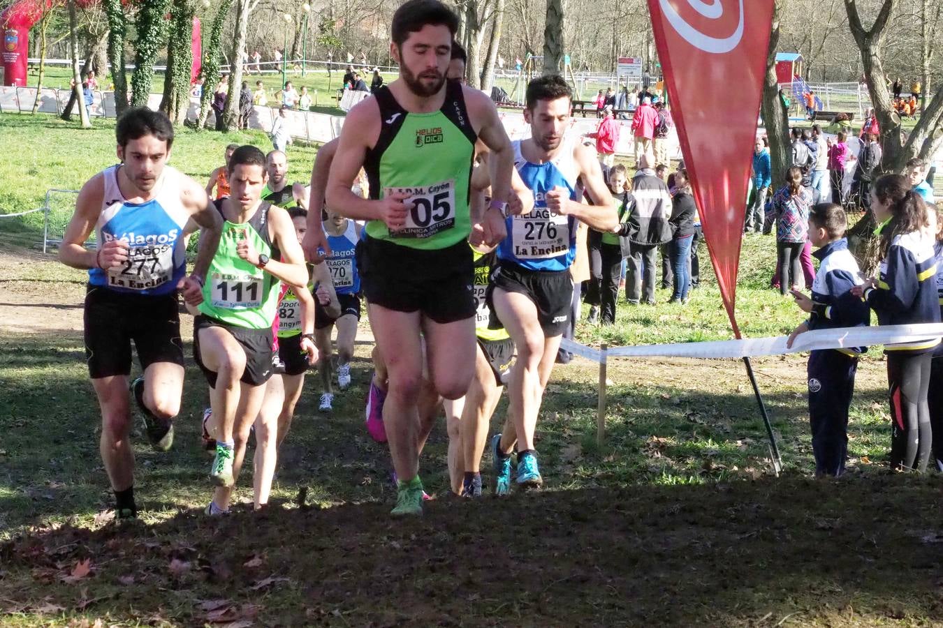 Campeonato de Cross de Cantabria por Clubes, celebrado en Borleña