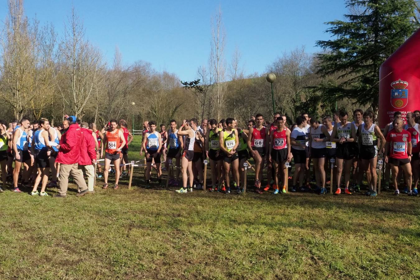 Campeonato de Cross de Cantabria por Clubes, celebrado en Borleña