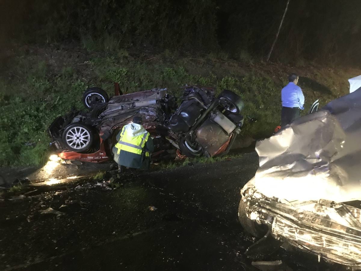 Dos personas han fallecido esta tarde a consecuencia de un accidente de tráfico ocurrido en la carretera nacional N-629