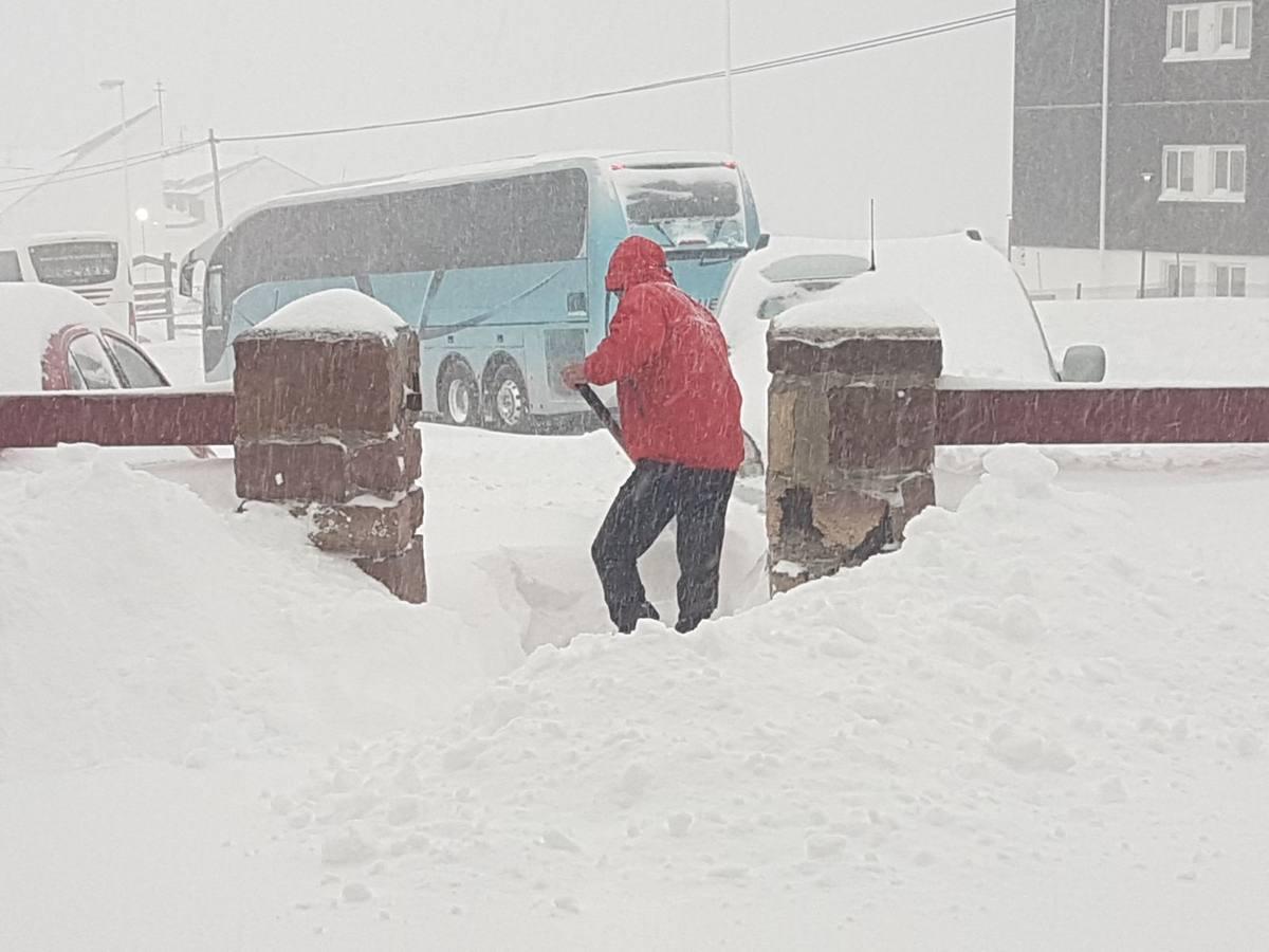 Nevada antológica en Brañavieja