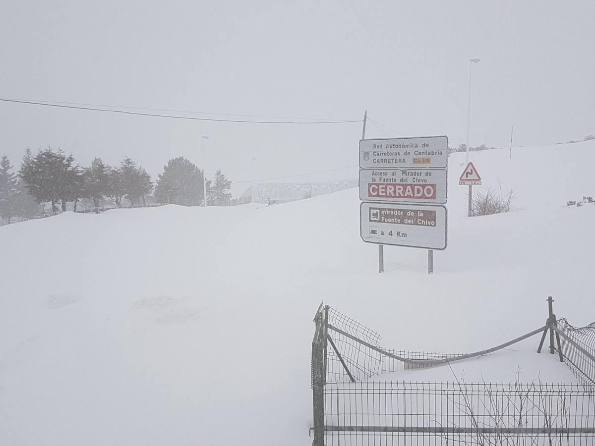 Nevada antológica en Brañavieja