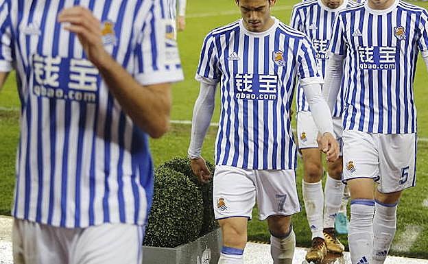 El patrocinio de Qbao.com en las camisetas de la Real Sociedad.