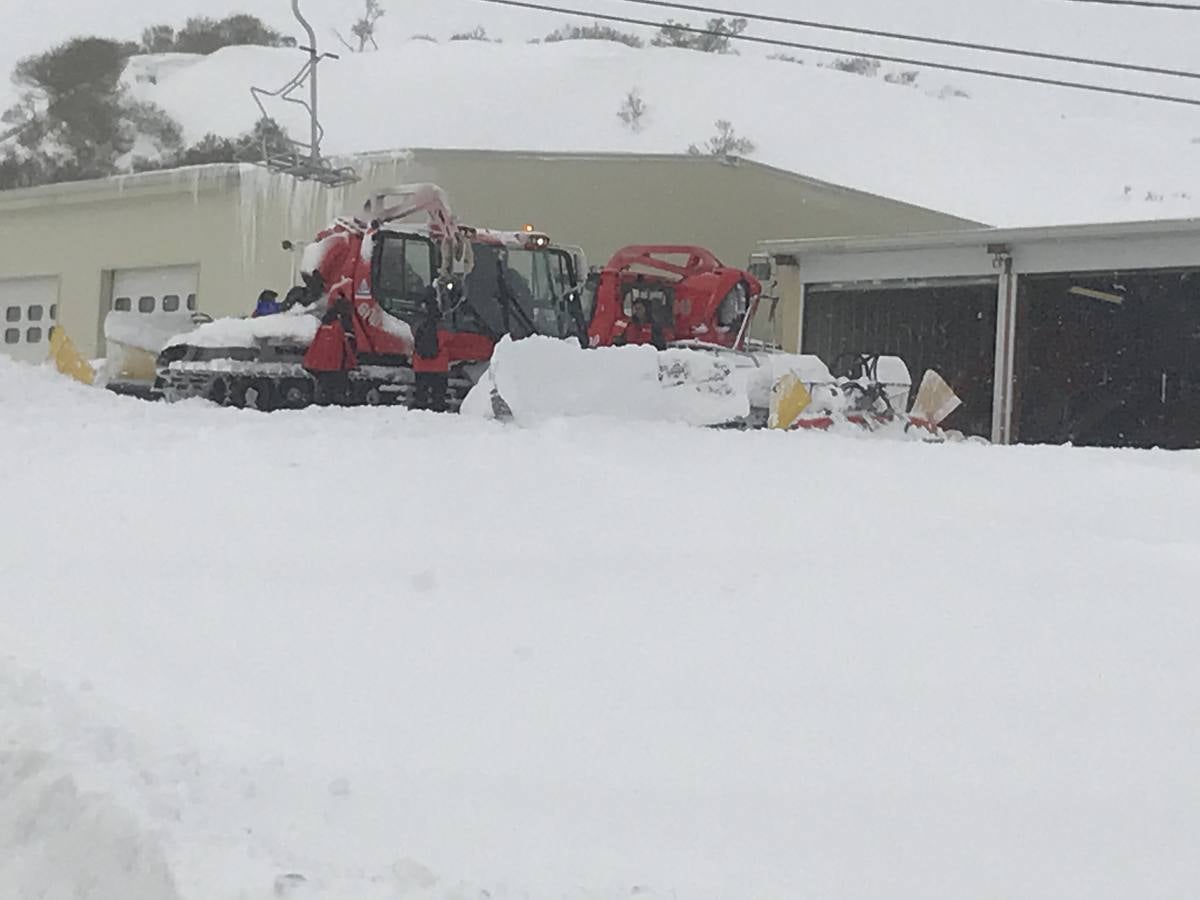 Así han amanecido Reinosa y Alto Campoo