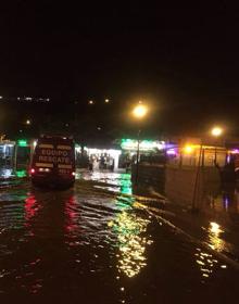 Imagen secundaria 2 - La inundación del restaurante El Álamo, en Suances. 