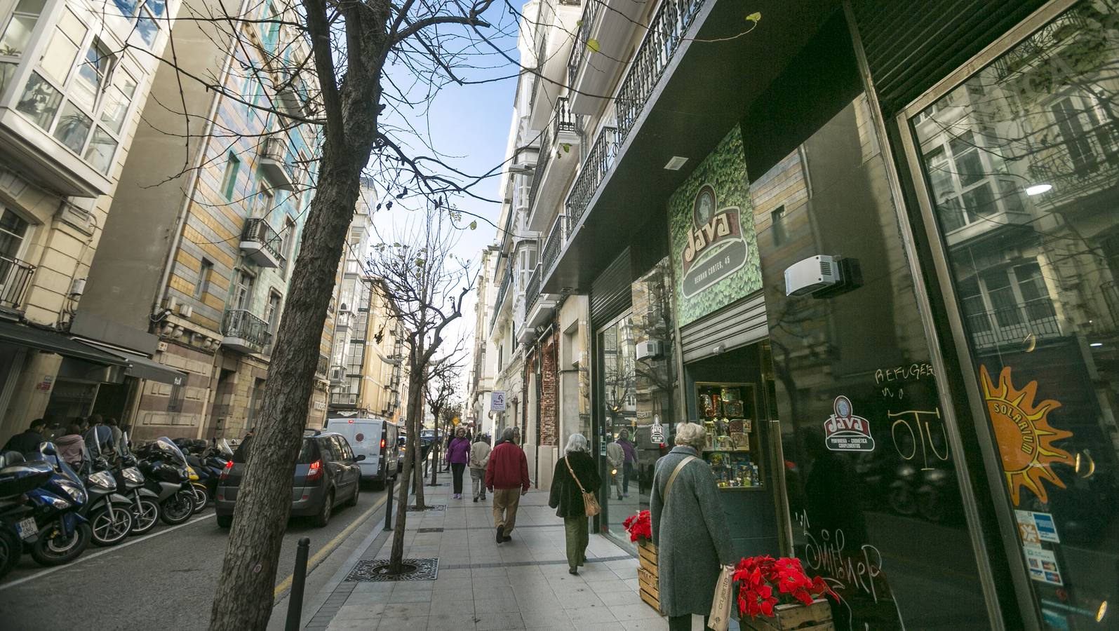 La calle Hernán Cortés es una de las zonas donde se desarrollará la campaña de promoción por San Valentín