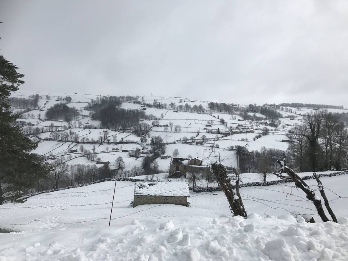 400 alumnos de Cantabria se quedan sin clase por la nieve