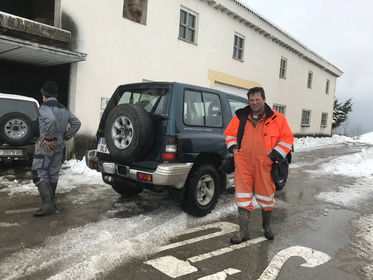 400 alumnos de Cantabria se quedan sin clase por la nieve