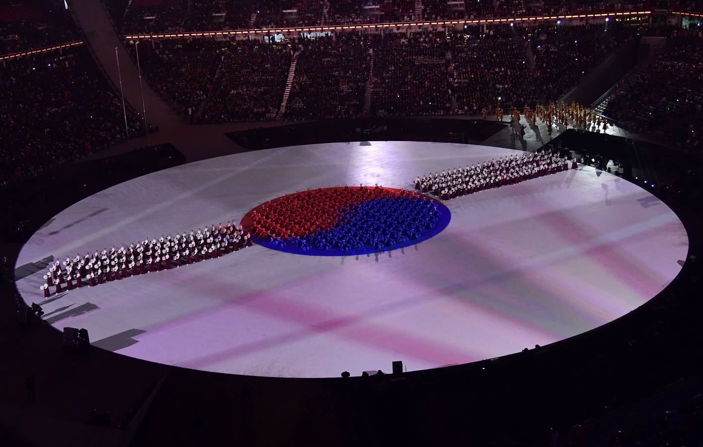Pyeongchang 2018: La ceremonia de inauguración, en imágenes