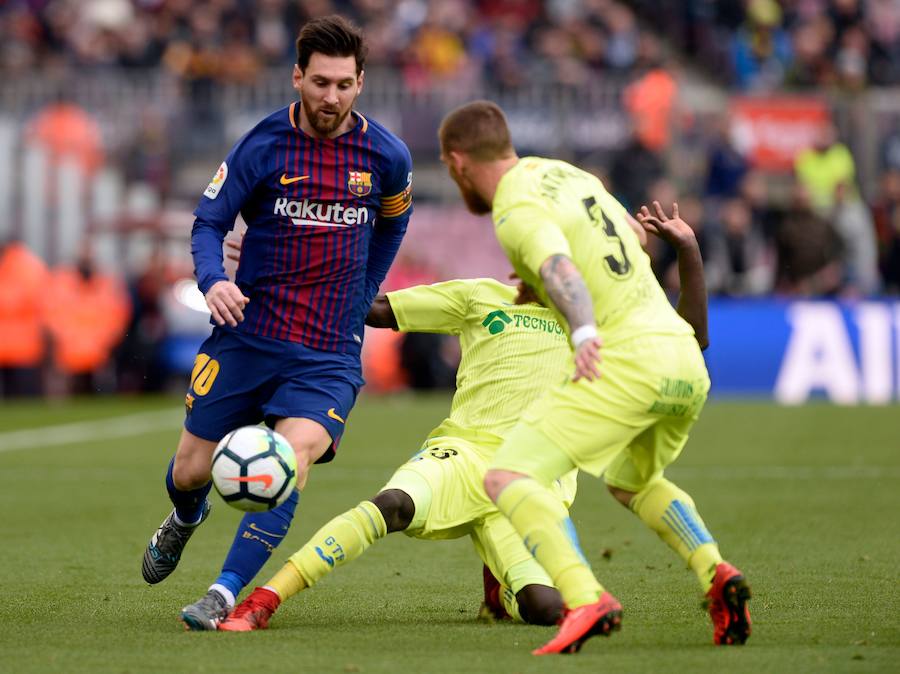 El cuadro azulgrana cedió dos puntos en su estadio ante el exigente combinado de José Bordalás.