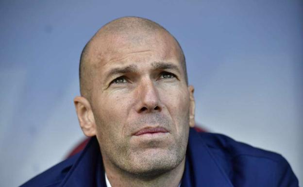Zinedine Zidane, en un partido