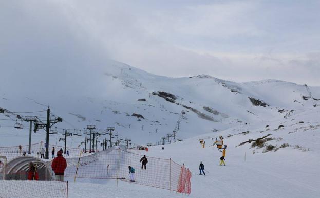 El pasado fin de semana, Alto Campoo logró alcanzar los 20 kilómetros