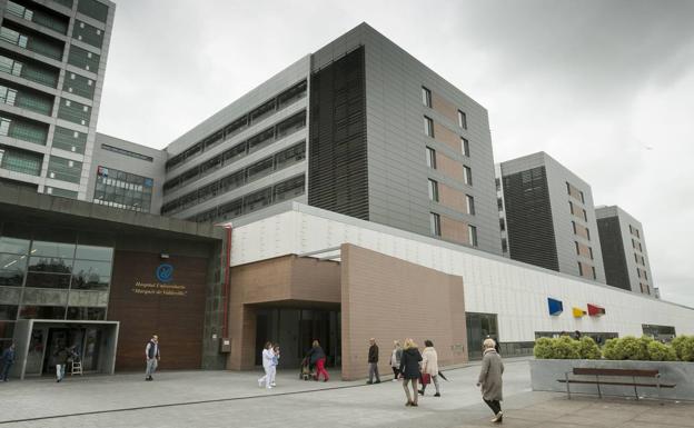 El Hospital Universitario Marqués de Valdecilla. 