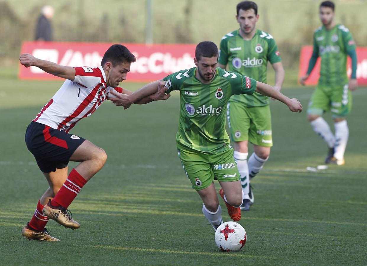 El Racing ha caído ante el Athletic B por 3 goles a 0 en un pobre partido disputado en Lezama