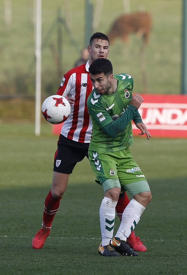 El Racing ha caído ante el Athletic B por 3 goles a 0 en un pobre partido disputado en Lezama