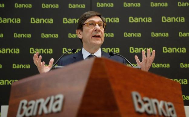 El presidente de Bankia, José Ignacio Goirigolzarri. 