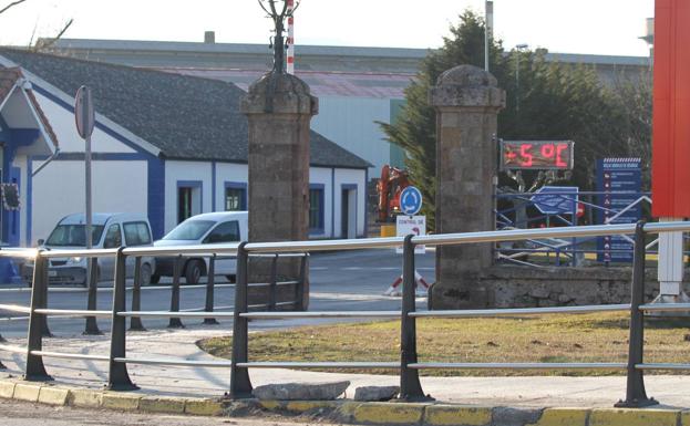 Los termómetros se han desplomado en la comarca de Campoo. En la foto, Reinosa.