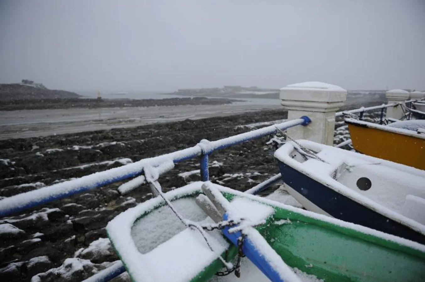 Fotos: Nieve en Santander