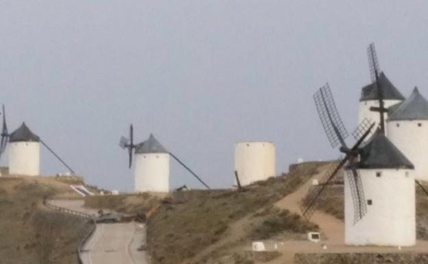 Molinos de viento en Consuegra.