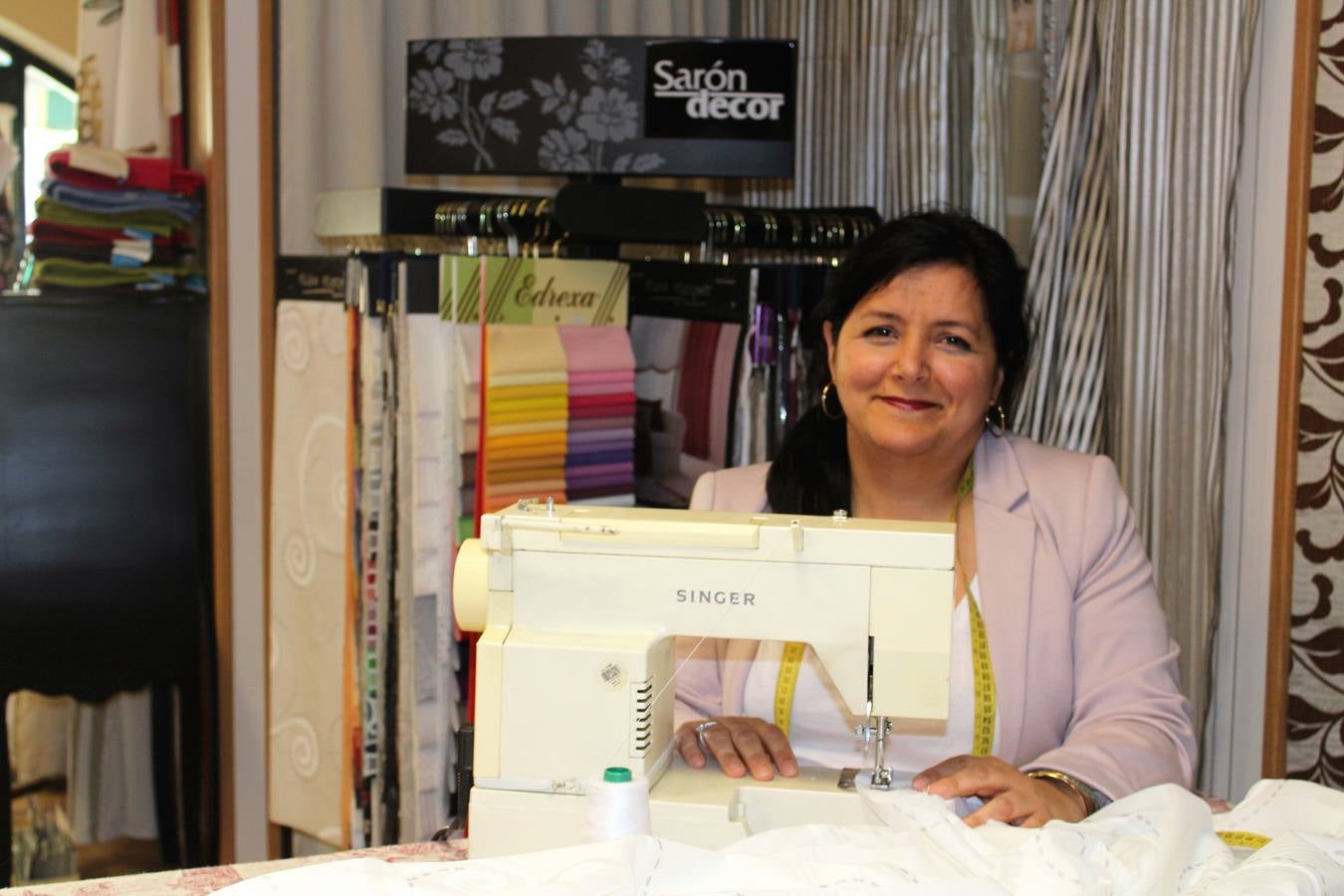 Olga Esther Jiménez Furquet. Costurera. «Nos queda un largo camino para llegar a la igualdad de genero».