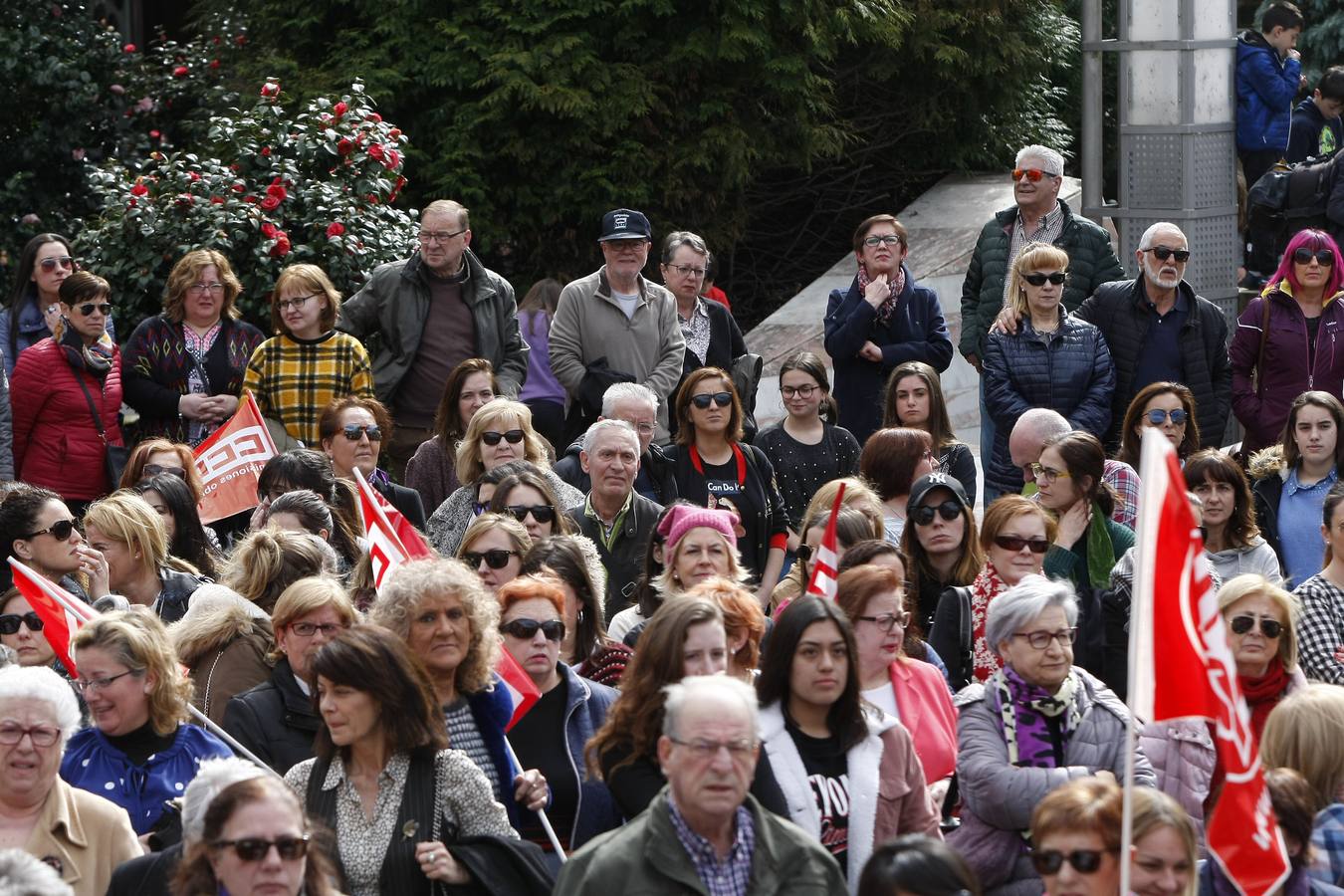 Protestas en Torrelavega.