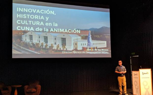 Iker de los Mozos, director técnico de personajes en Disney Animation Studios.