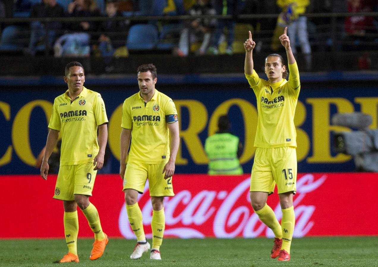 Las mejores imágenes del aprtido de la 29ª jornada entre el Villarreal y el Atlético, en el estadio de La Cerámica. 