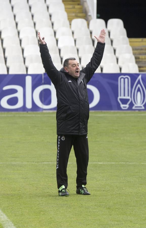 Fotos: El Racing prepara el partido ante el Burgos