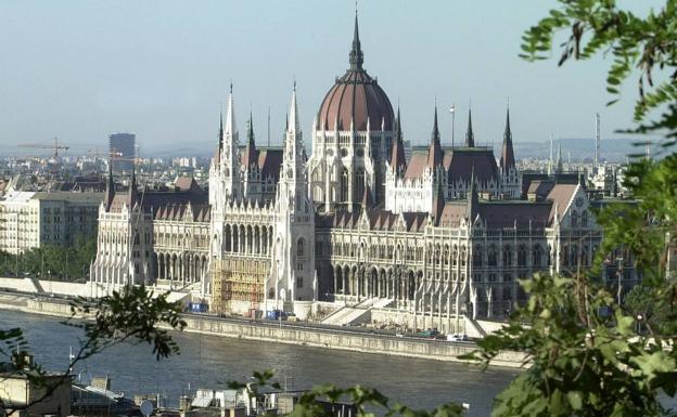 El Parlamento de Budapest.