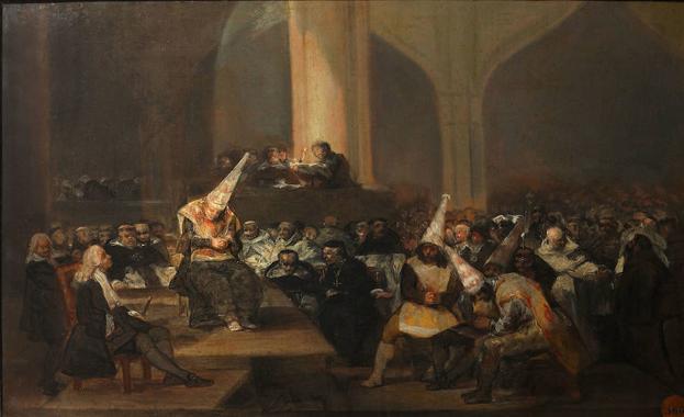 'Auto de fe de la Inquisición', de Francisco de Goya. 