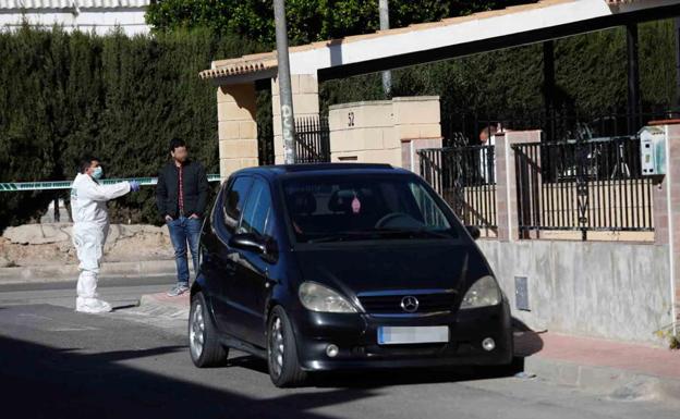 La Guardia Civil, en el lugar del suceso.