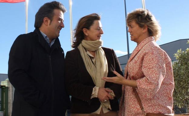 Diego Movellán, Ana Madrazo y María Luisa Peón. 