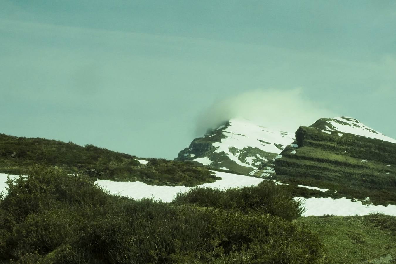 Tras el duro invierno que dejó media Cantabria bajo la nieve, con la llegada de la primavera el verde recobra su protagonismo en la región,