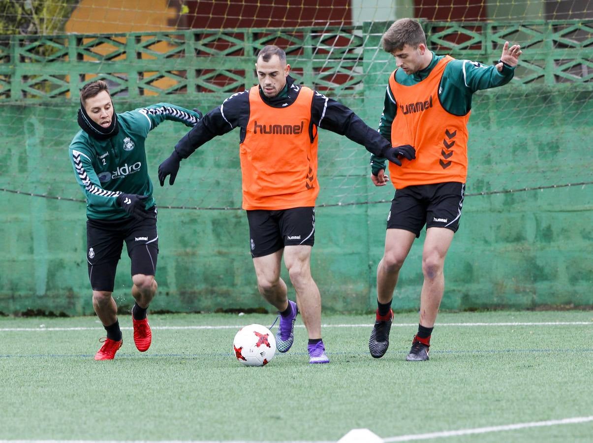 Fotos: El Racing prepara a conciencia el partido ante Osasuna B