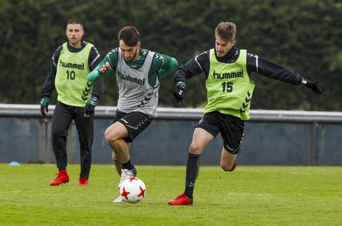 Fotos: El Racing prepara a conciencia el partido ante Osasuna B