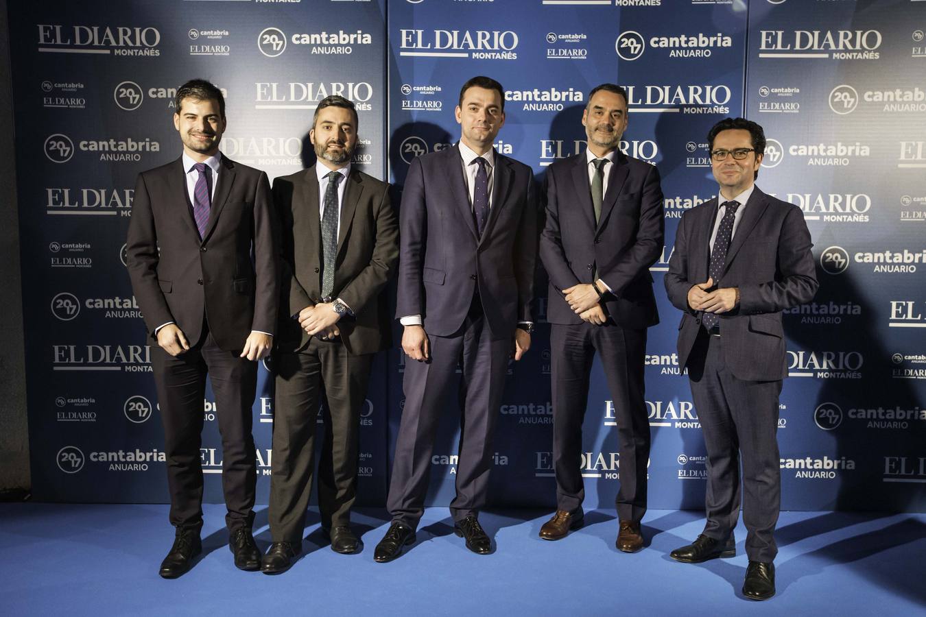 Cristóbal García, Iñaki Larrea, Juan Manuel Zamorano, David Mateo y Antonio Abel García.