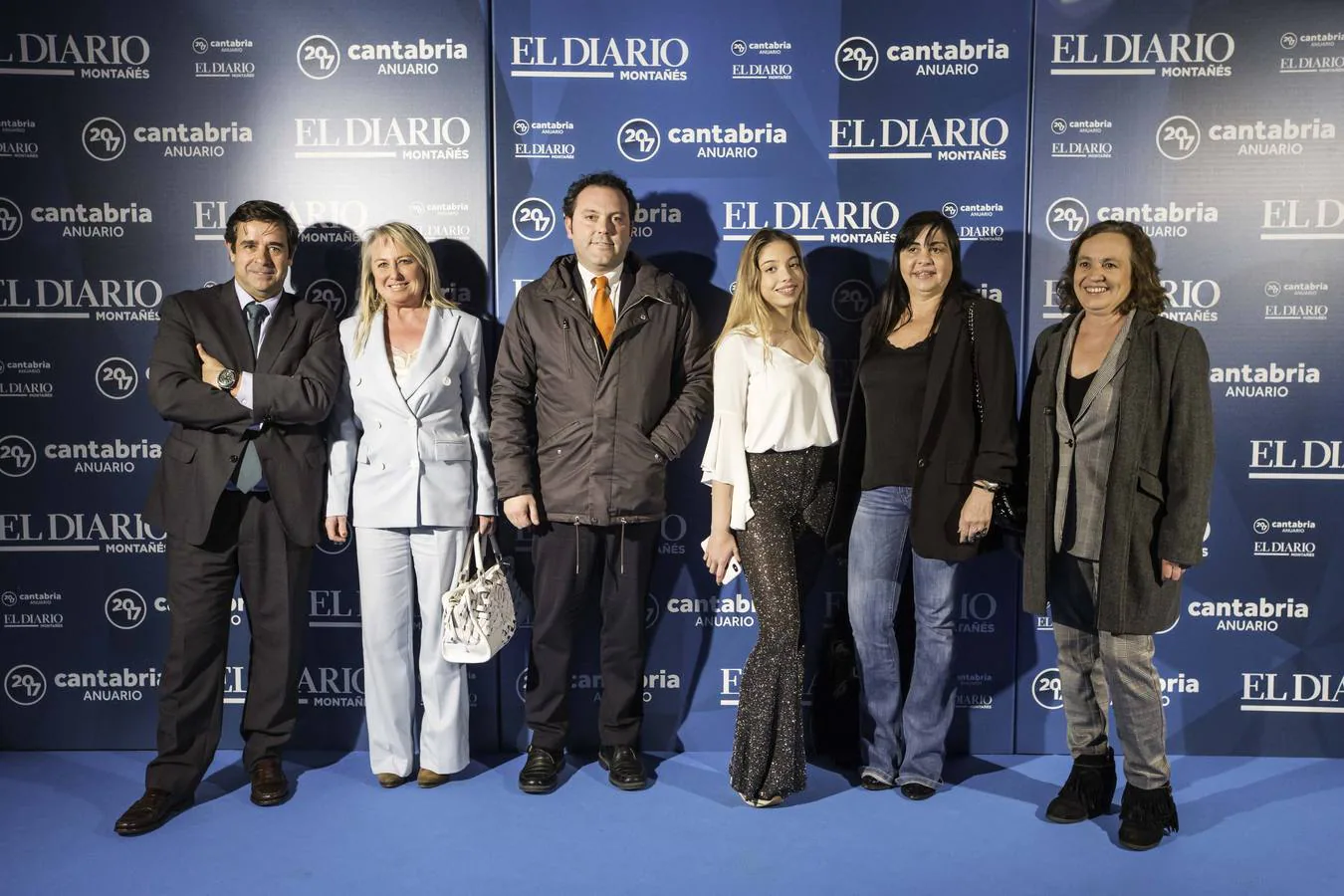 Víctor J. Carpintero, Ana García, Antonio Martínez, Margot Ibáñez, María Sáez y Marián Vidal de la Peña.