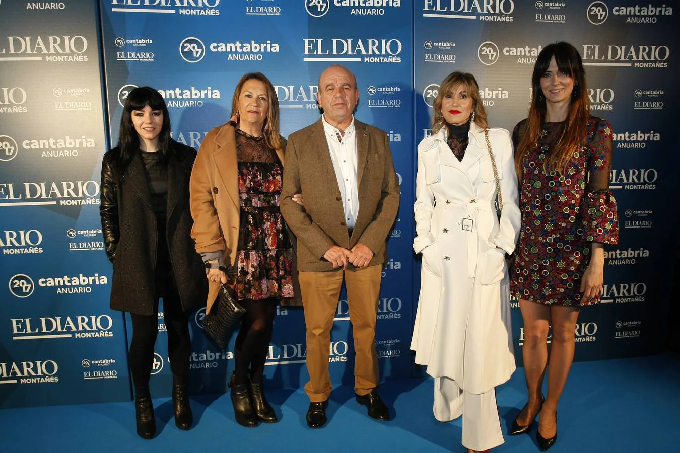 Paula Celis, Yolanda Echevarría, Miguel Otí, Presentación García y Marta Mena.