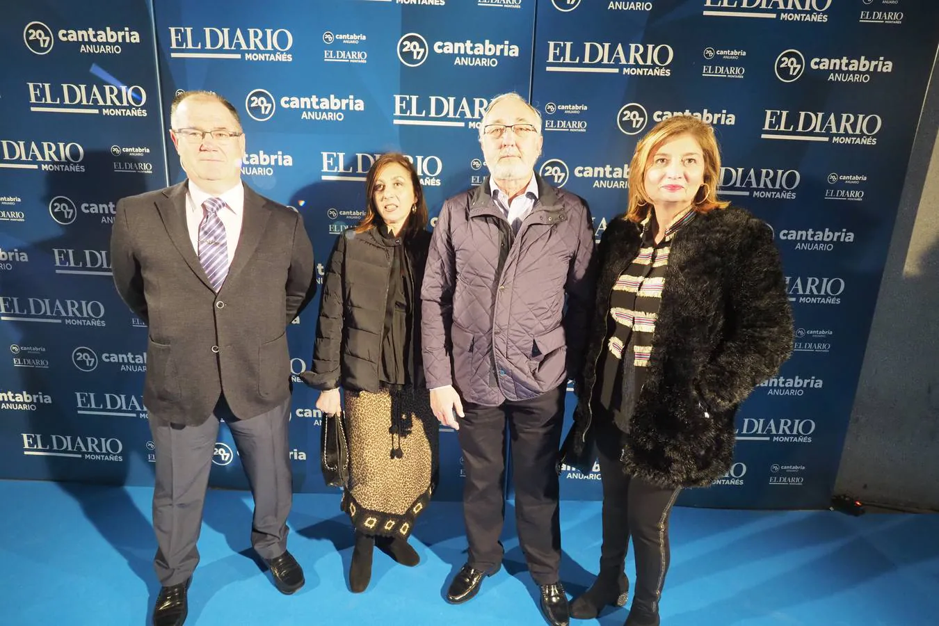 Gustavo Zabala, Marta Montes, Víctor Fernández y Ana Mendiguchía.