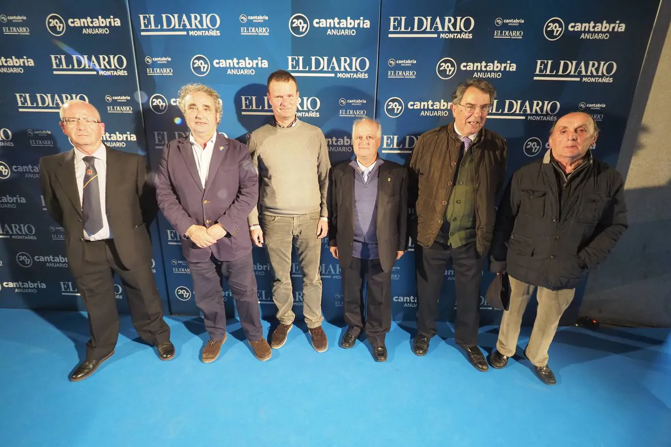Julio Goyenechea, Javier Abascal, César Pérez, Joaquín Bedia, José Luis de Pedro y Miguel Ángel Rodríguez.