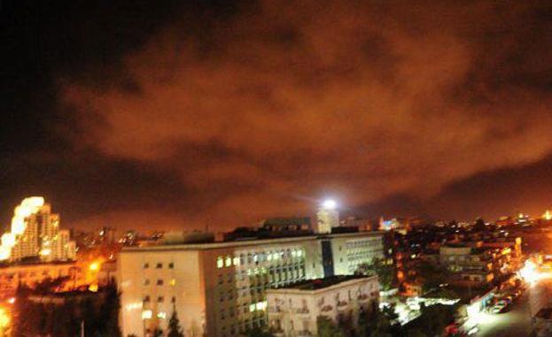 Explosiones a las afueras de Damasco.