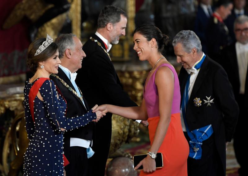 Gala celebrada en el Palacio Real con motivo de la visita de Estado del presidente portugués, Marcelo Rebelo de Sousa