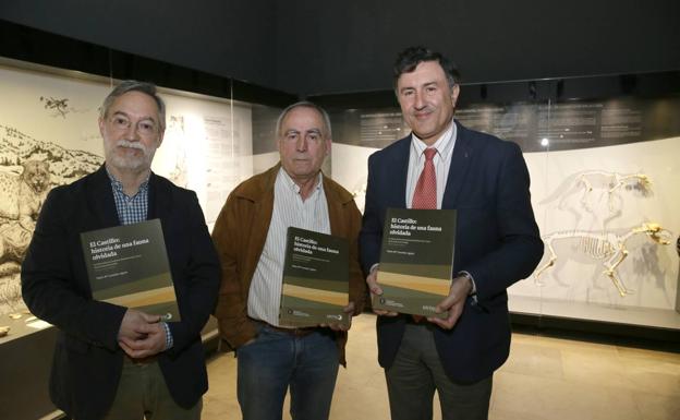 Roberto Ontañón, Pedro María Castaños y Francisco Fernández Mañanes.
