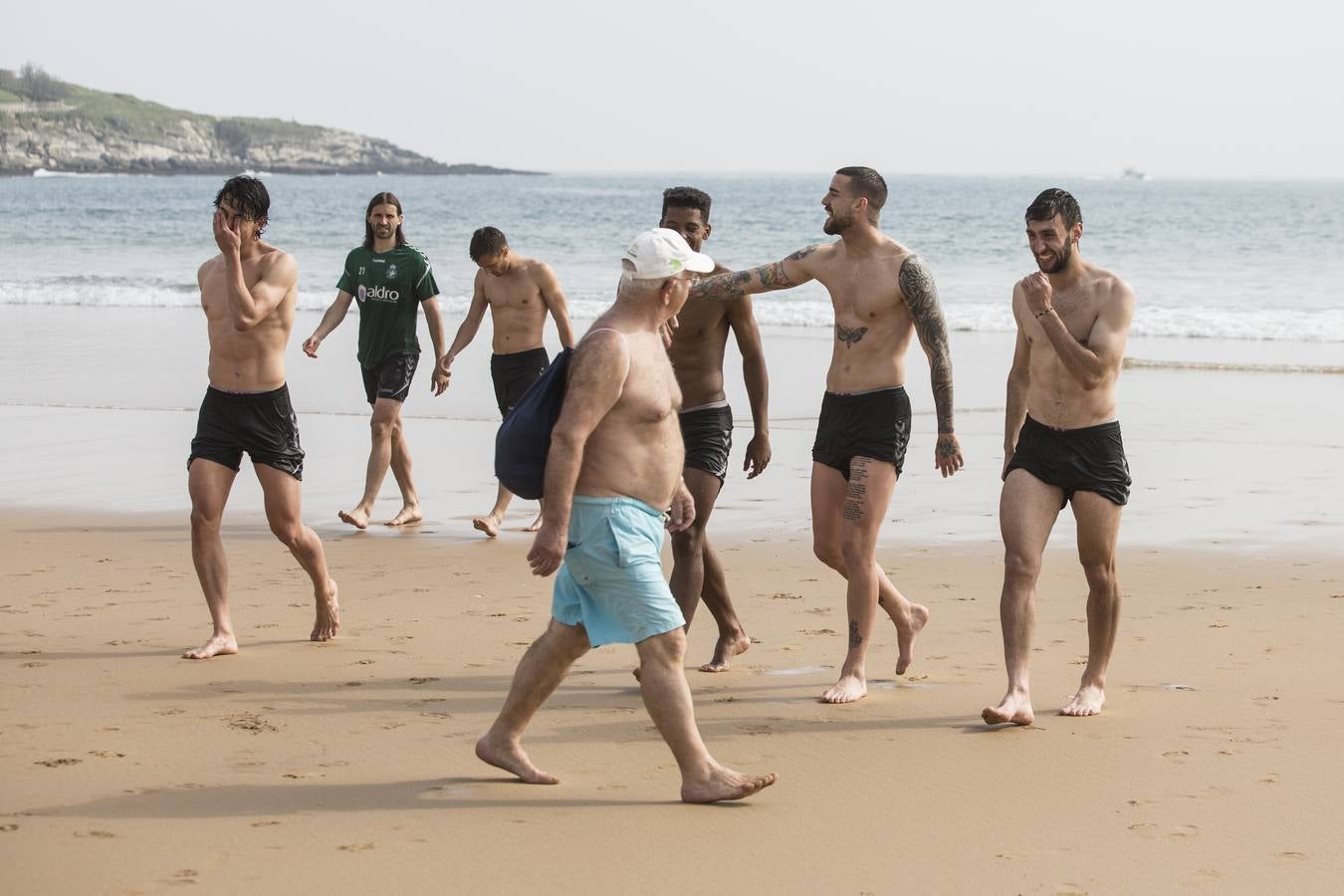 Fotos: El Racing se entrena en El Sardinero