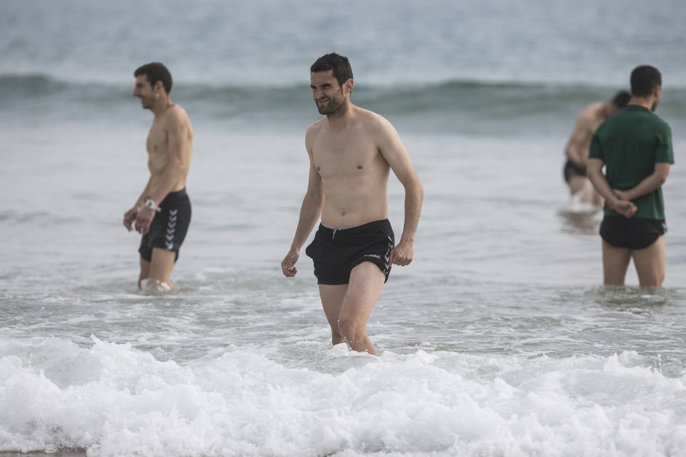 Fotos: El Racing se entrena en El Sardinero