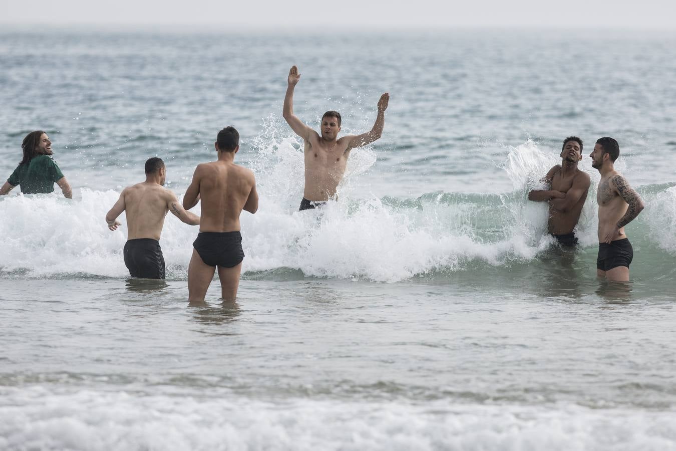 Fotos: El Racing se entrena en El Sardinero