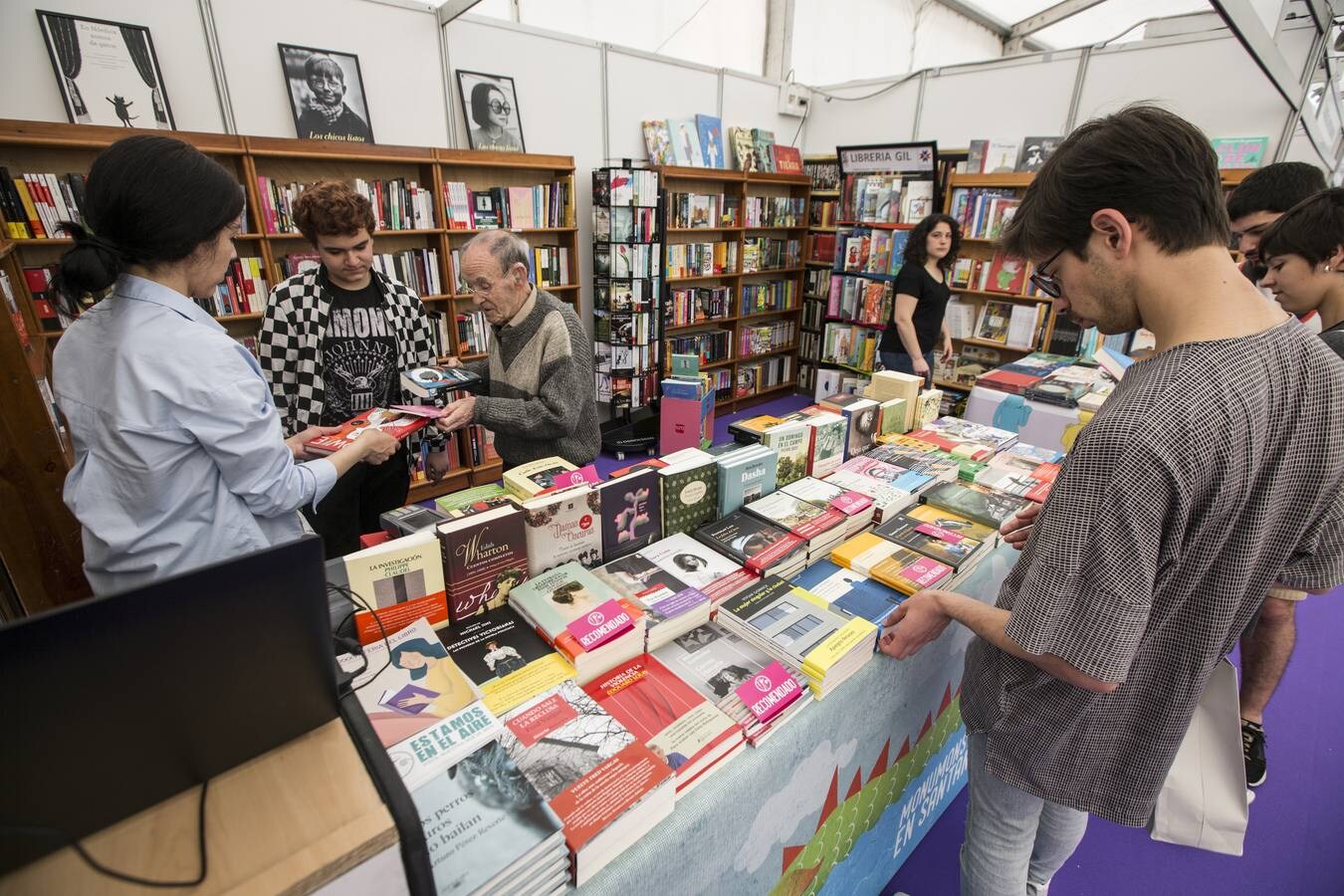 Fotos: Inauguración de la Feria del Libro en Santander