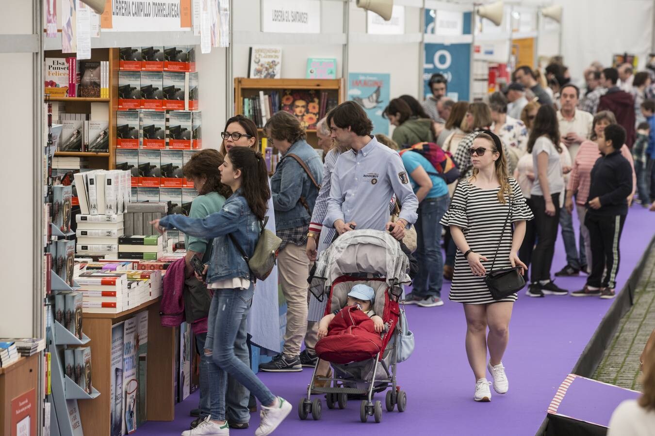 Fotos: Inauguración de la Feria del Libro en Santander